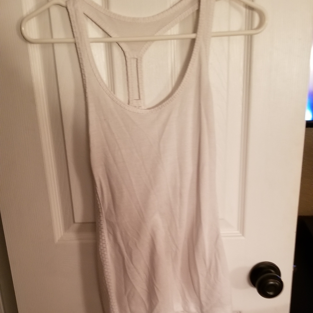 Xs white tank top women's